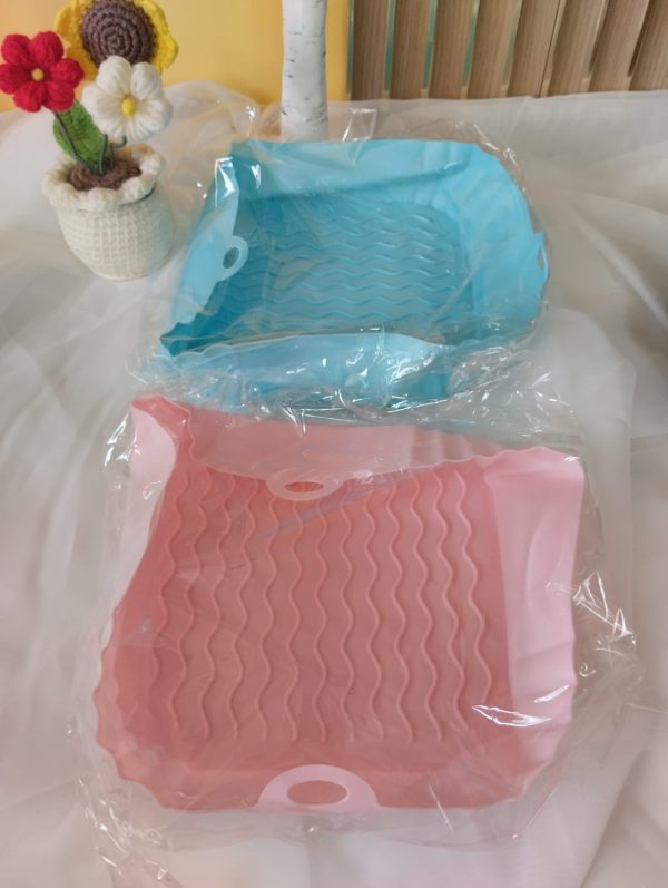 Silicona_cuadrada BANDEJA DE SILICONA CUADRADA PARA FREIDORA DE AIRE