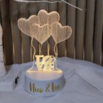 LAMPARA ACRILICA 3D LED PERSONALIZADA
