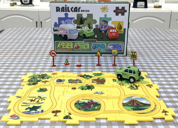 152dad826b29424646b4ca6e8b5a7ec9 🚗CIRCUITO DE AUTOS ROMPECABEZA 🧩