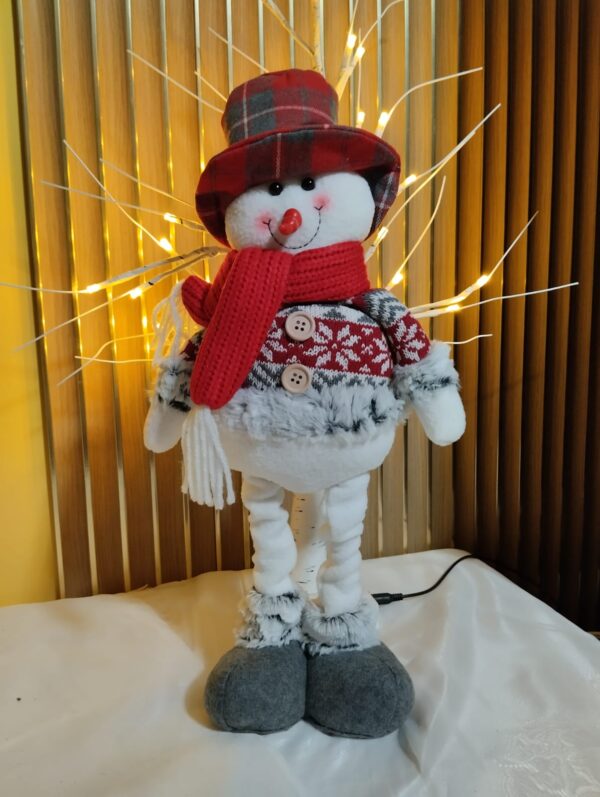 MUÑECO DE NIEVE RETRACTIL