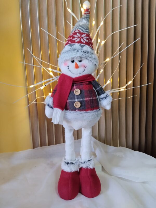 MUÑECO DE NIEVE RETRACTIL