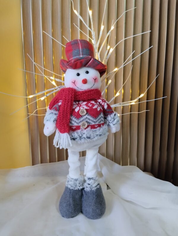 MUÑECO DE NIEVE RETRACTIL