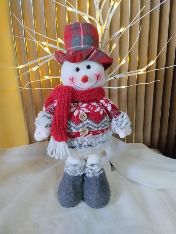 MUÑECO DE NIEVE RETRACTIL