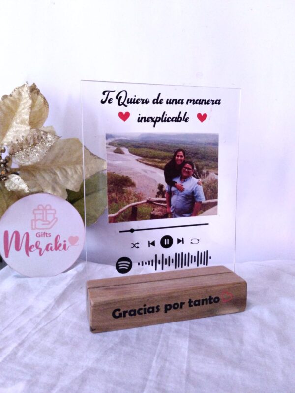 PLACA DE ACRILICO SIN LED PERSONALIZADA