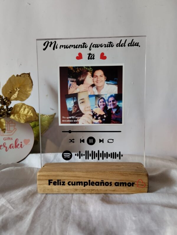 PLACA DE ACRILICO SIN LED PERSONALIZADA