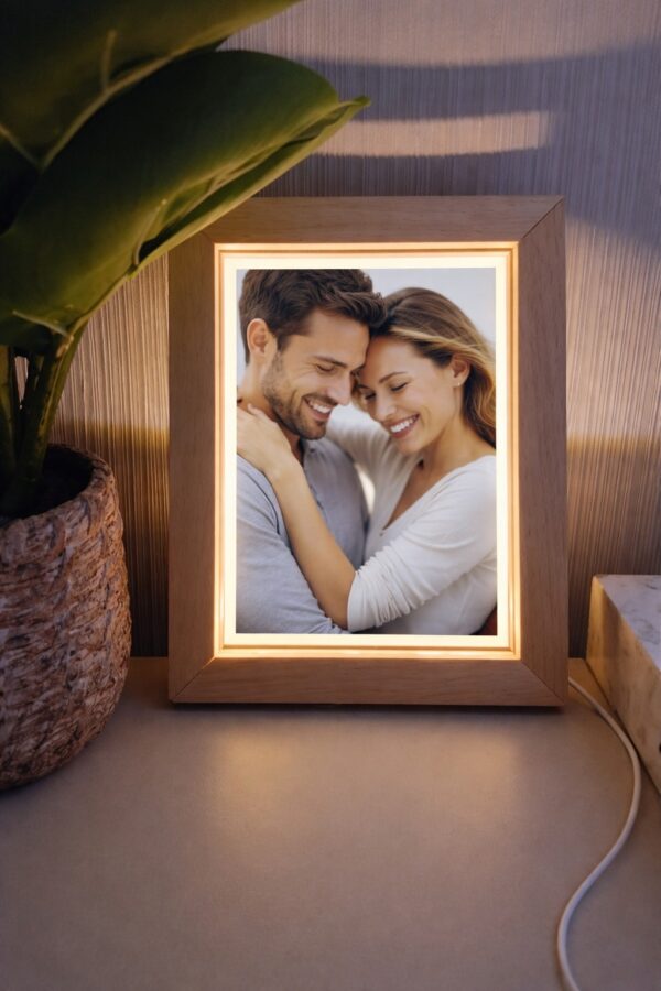 PORTARETRATO LED PERSONALIZADO